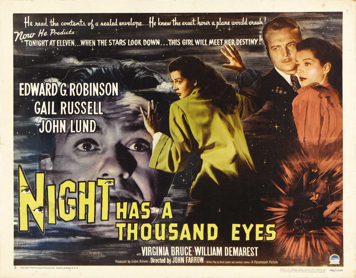 The Telltale Mind							Night Has a Thousand Eyes (1948) – The VisualsPost navigation